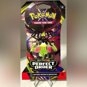 Pokémon TCG: Mega Evolution Perfect Order - ZYGARDE Print - 1 TCG Booster Pack